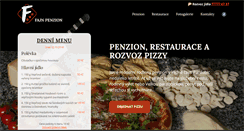 Desktop Screenshot of penzion-fajn.com